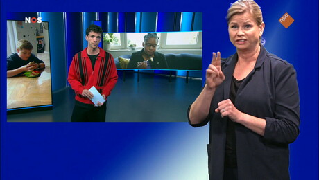 NOS Jeugdjournaal met gebarentaal